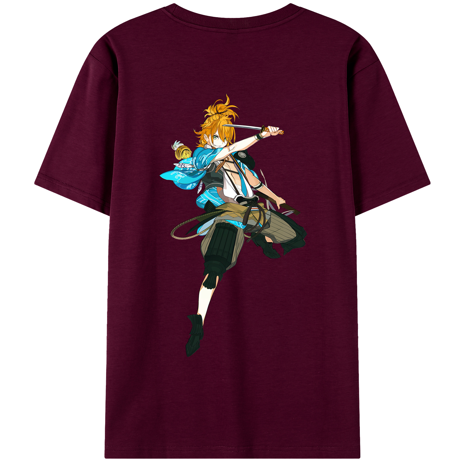 （画像用） 刀剣乱舞 Touken Ranbu レディース半袖Tシャツ(バックプリント)